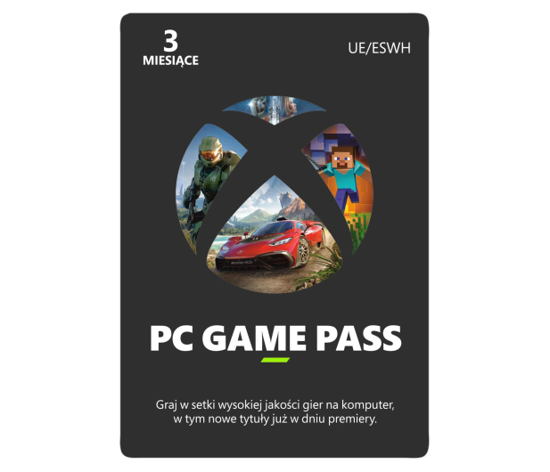 MICROSOFT PC Game Pass 3 Miesiące - 586956 - zdjęcie